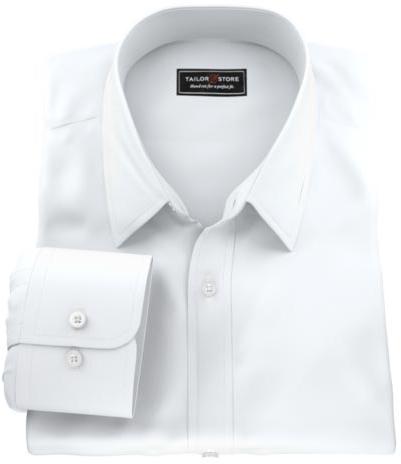 100% Cotton Men White Shirt