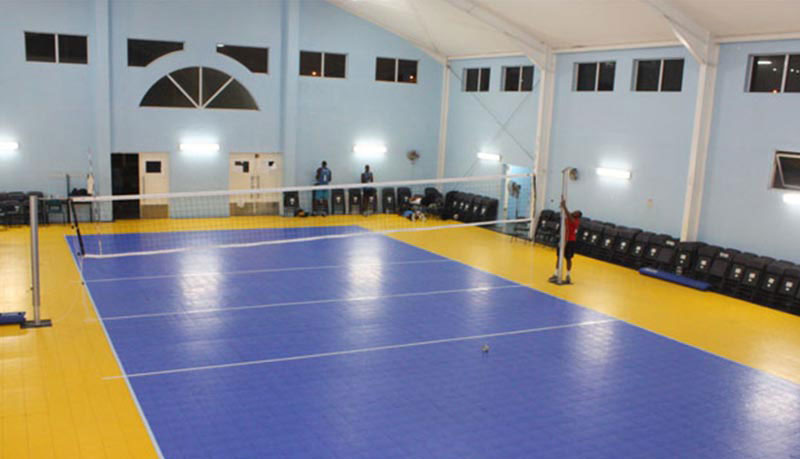 Synthetic Volleyball Flooring
