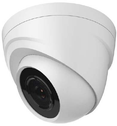 Mini Dome Camera (DH-HAC-HDW1100R), for Bank, College, Home Security, Office Security, Color : White