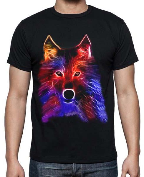 T Shirt with Neon Sublimation Print Buy Neon Sublimation Print TShirt ...