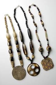 Horn Beaded Necklaces