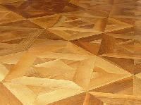 Wood parquet flooring