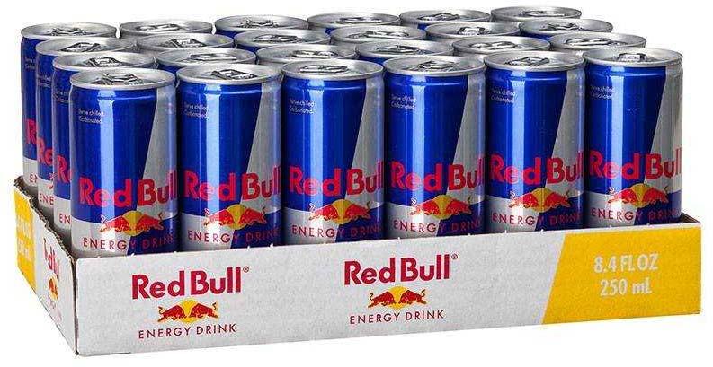 Red Bull Energy drinks.