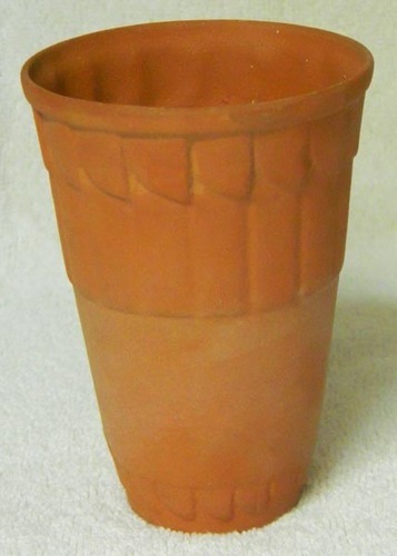 Terracotta Water Glasses, Color : Brown