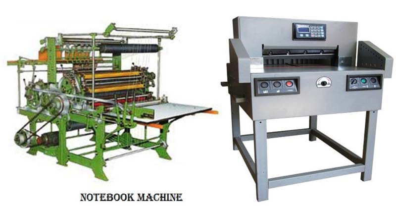 URGENT SELLING NOTE BOOK MAKING MACHINE IN LAKNOW