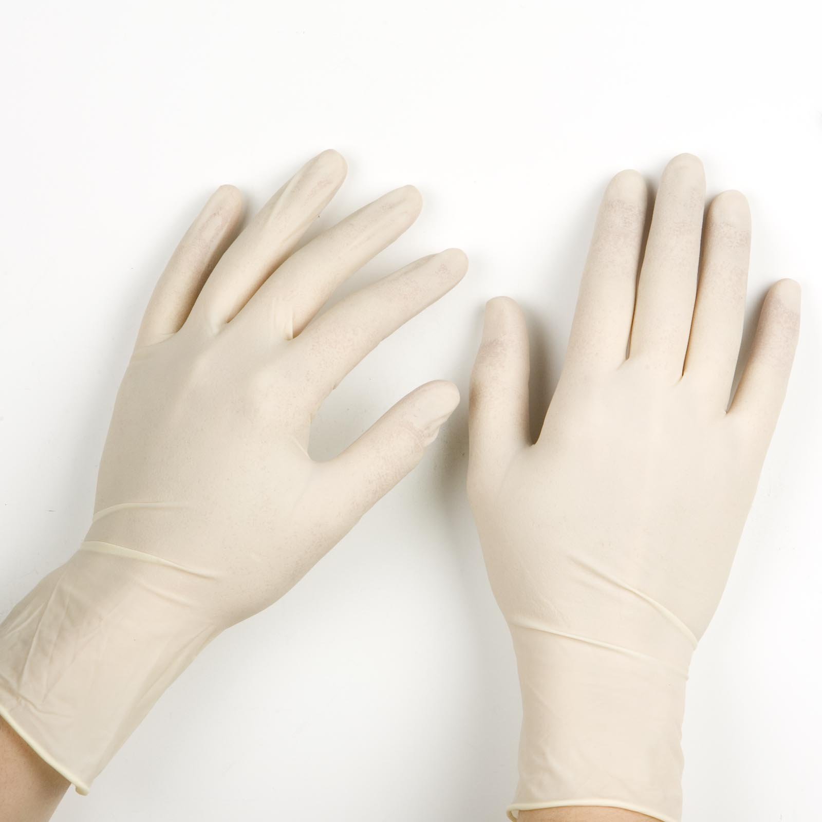 Priniva Sterile Latex Surgical Gloves, Size 678, Color off White