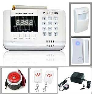 V-SHION Security Alarm System, Color : WHITE