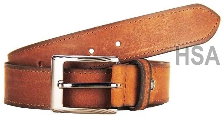 Mens Leather Belt (G58971BRN)