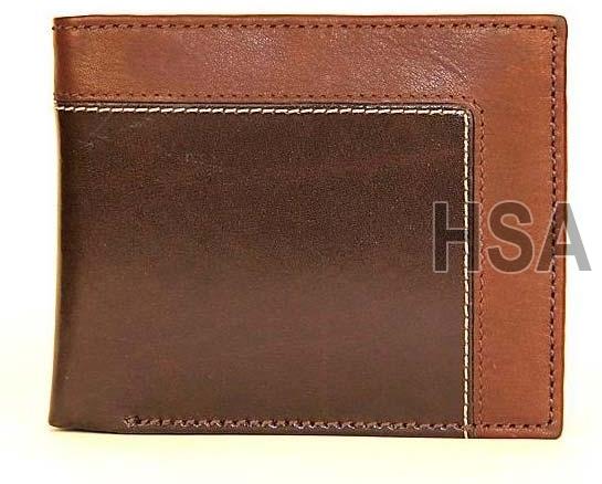 Mens Leather Wallet (F65909)