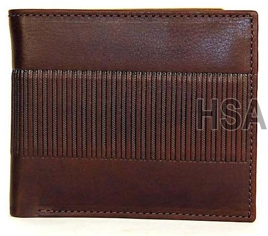 Mens Leather Wallet (F65911BRN)