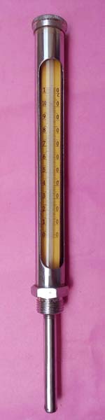 Cylindrical industrial Thermometer