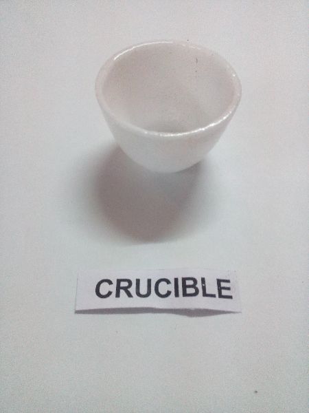 Round Polished Silica Crucible Sita, for Heating Chemical Compounds, Feature : Durable, Fine Finishing