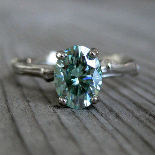 Fancy Moissanite Ring