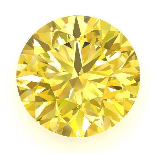 Yellow Moissanite Diamond