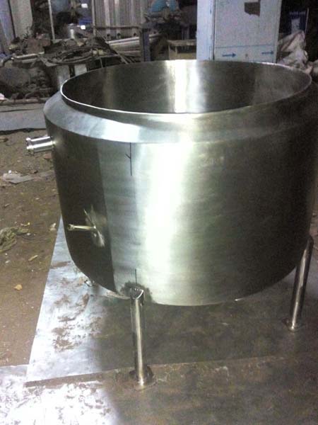 KFS SS 304 Culture Mixing Tank, for Dairy, Capacity : 100 to 5000 liters