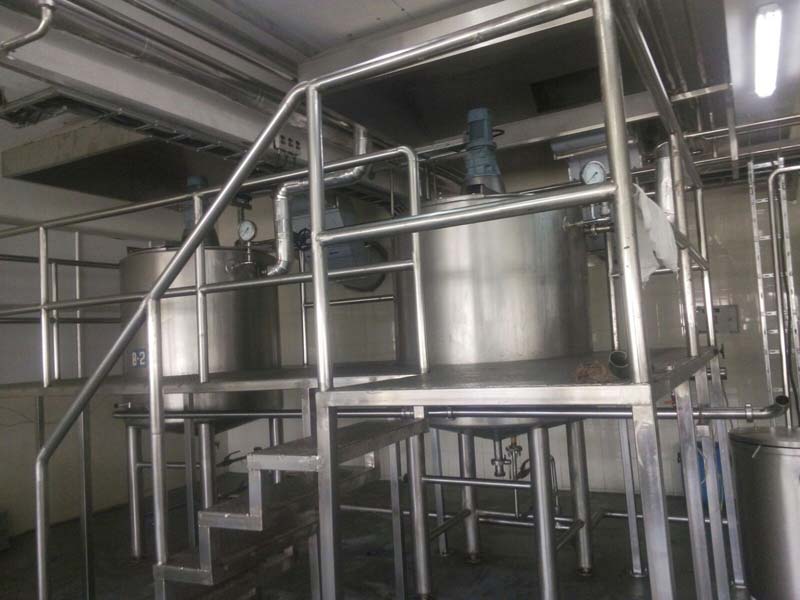 Milk processing plant