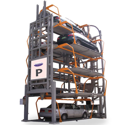 Automated Rotary Car Parking System