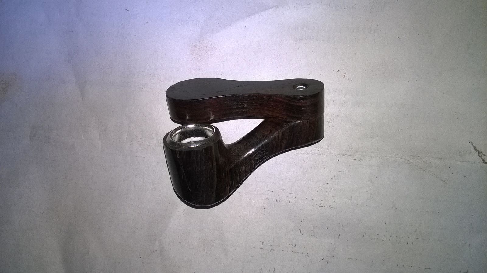 Wooden Smoking Monkey Twisted Pipe