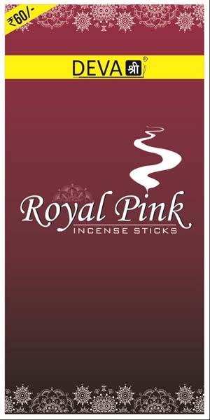 Devashree Royal Pink Incense Sticks Pouch