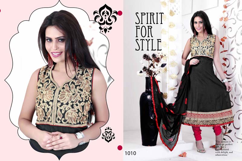 Black Designer Readymade Salwar Suit, Clothing Type : Manufacturing Newest Products