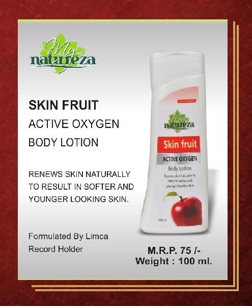 Skin Fruit Active Oxygen Body Lotion