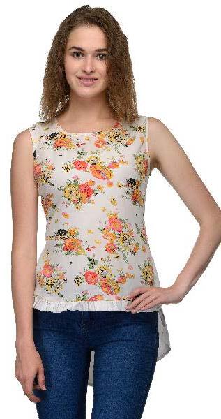 Sifli Floral Shirt Sleeve Women Top at Rs 195 / Piece in Delhi ...