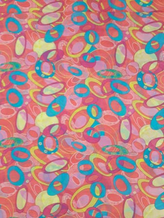 Dyed Printed Polyester Fabric