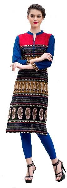 Long cotton kurti