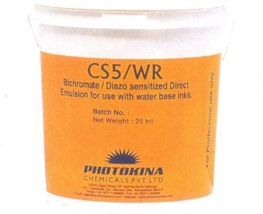 CS5 / WR Bichromate Based Emulsion