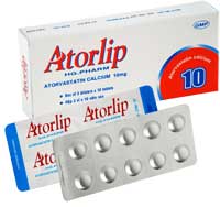 Atorlip 10 mg Tablets