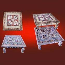 designer wooden chowki