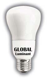 Global Luminant CFL Bulb 8w