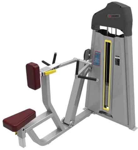 Vertical row exercise machine