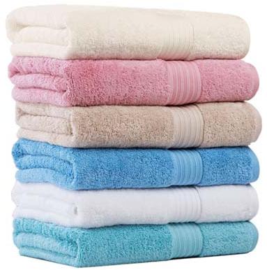 JBK EXPORTS Coloured Cotton Towels
