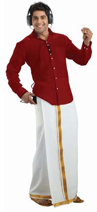 Mens Dhoti With Pocket