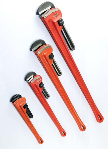 Polished Aluminum Heavy Duty Pipe Wrenches, for Constructional Fittings, Domestic Fittings, Industrial Fittings