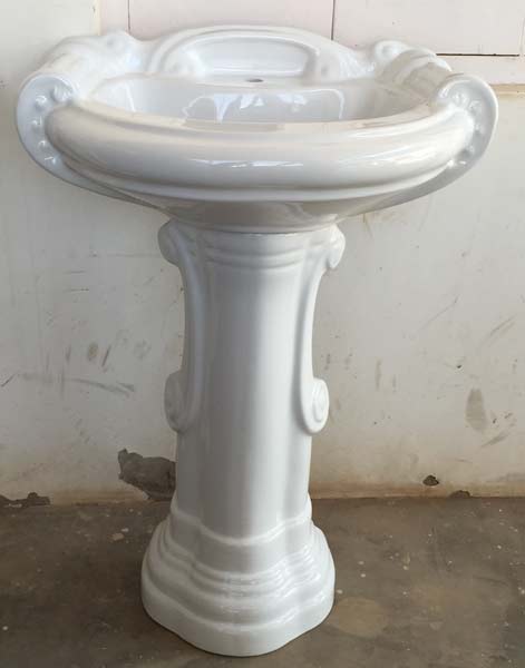 Sterling Set Wash basin with Pedestal
