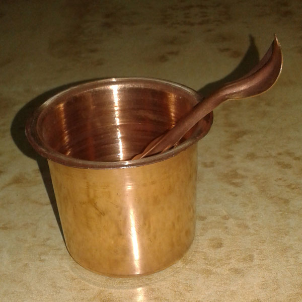 Copper Panchapatra
