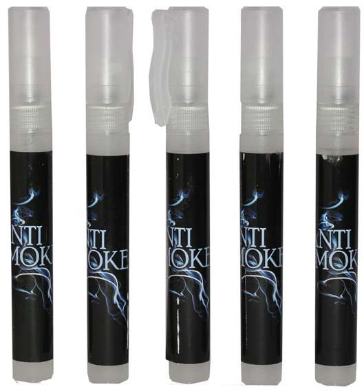 ANTISMOKING CAR FRESHNER SET OF 5 PACK