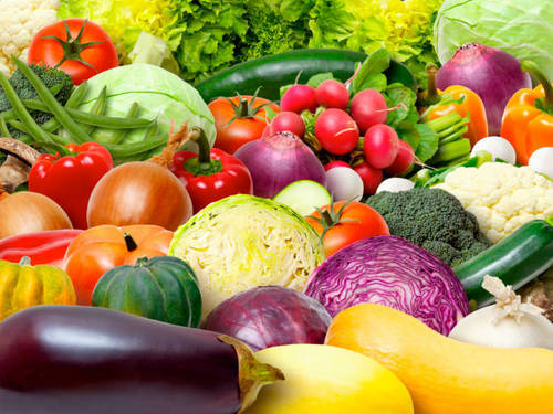 Fresh vegetables, Color : Green