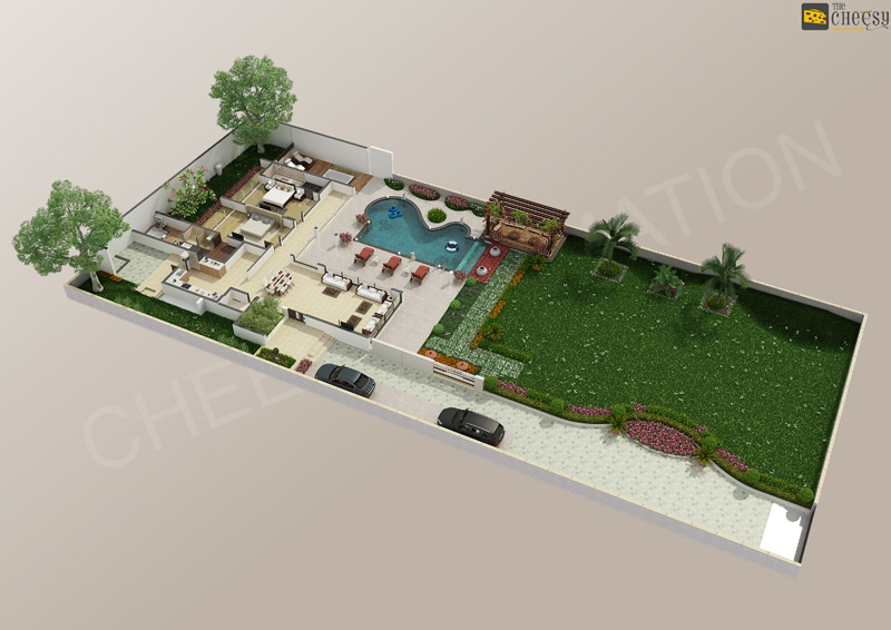 3d Floor Plan Rendering Studio