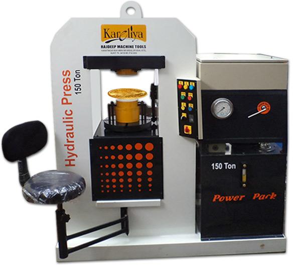 Gold AND Silver Coin Making Hydraulic Press Machine