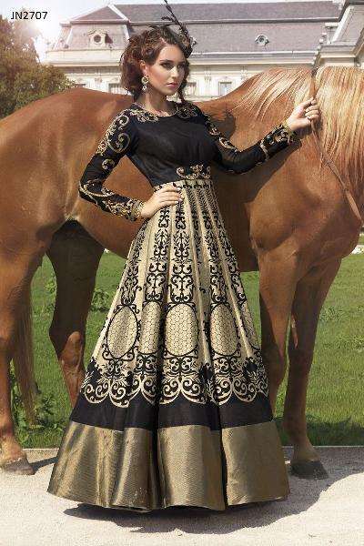 Bhagalpuri Digital Printed Gown JN2707