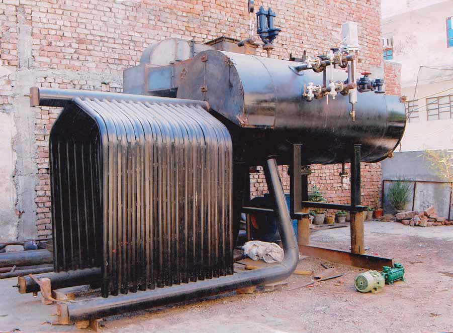 ECONO Boiler, for PRODUCING STEAM, Working Pressure : WP 10.54KG/CM2