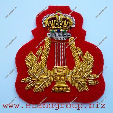 Gold Bullion Wire Badge