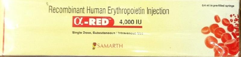 Erythropoietin Injection PFS, for Nutritional Deficiencies, Medicine Type : Allopathic