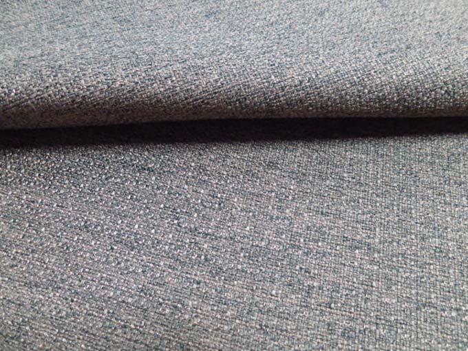 Gray Polyester Fabric, for Making Garments, Pattern : Plain