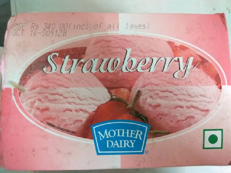 Strawberry Gallon 4 Liter MF Ice Cream