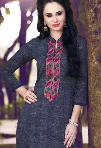 Designer Embroidered Kurti