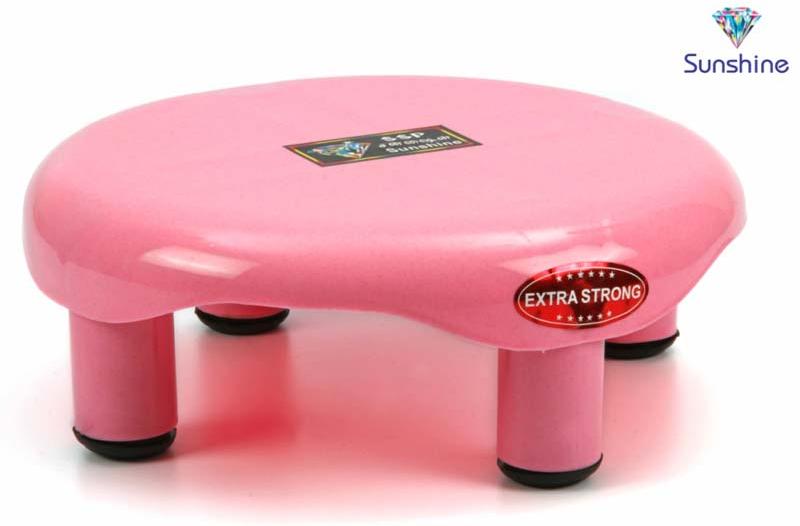 Round Plastic Bathroom Stool